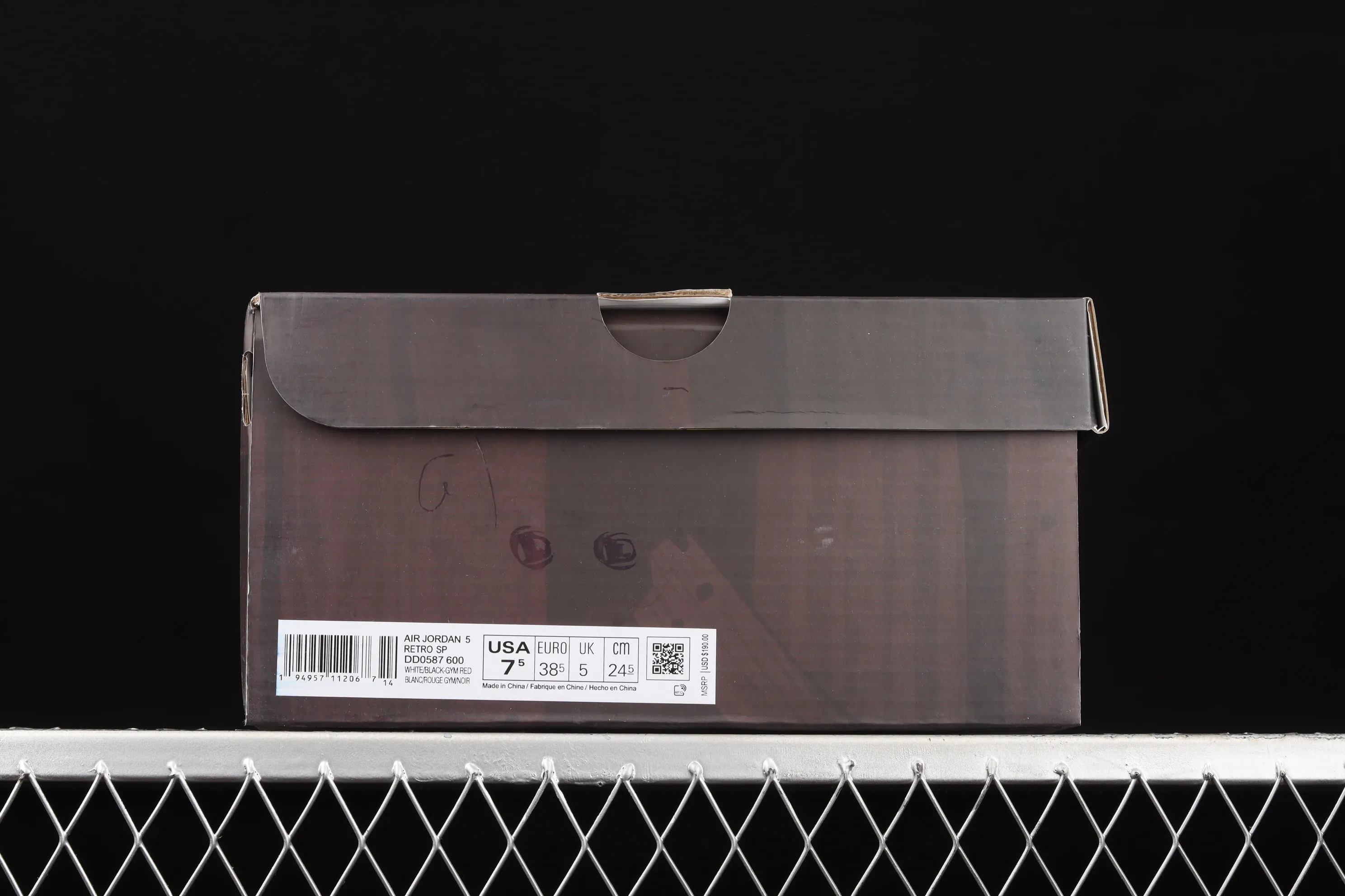 All categories Air Jordan Jordan series basketball shoes Air Jordan 5 G version Air Jordan 5 "Raging Bull" AJ5 Joe 5 Big Red Bull DD0587-600